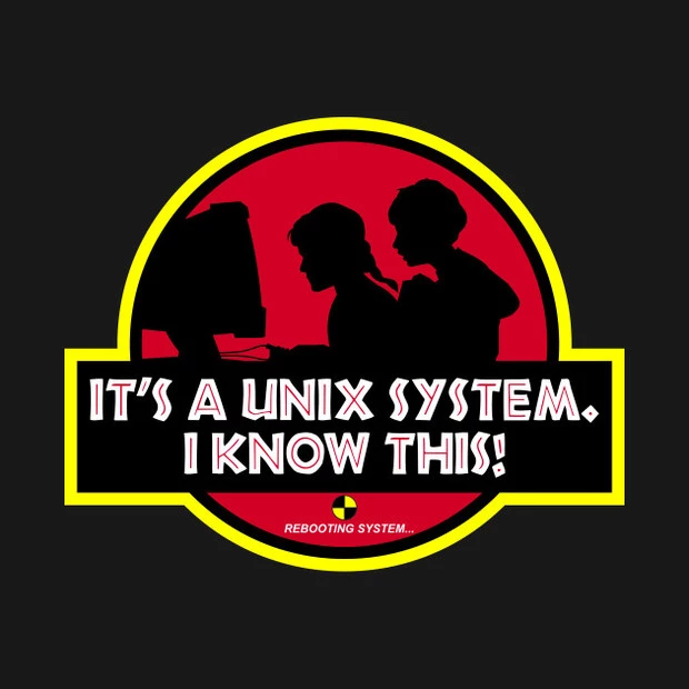 It's a UNIX system. I know this!