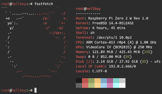 Raspberry Pi Zero 2W with Ethernet HAT